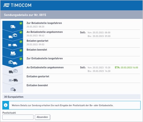 Ganz einfach geteilt: die wichtigsten Infos für alle Transportbeteiligten